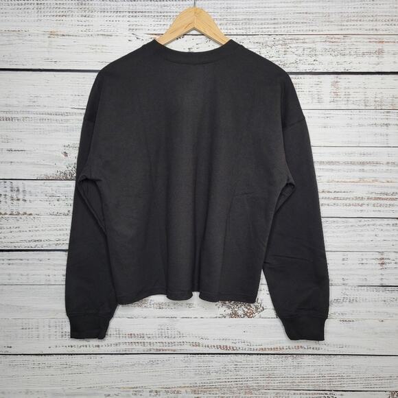 Yellowstone Dutton Ranch Crewneck Fleece Sweatshirt Black | Medium - Picture 2 of 4